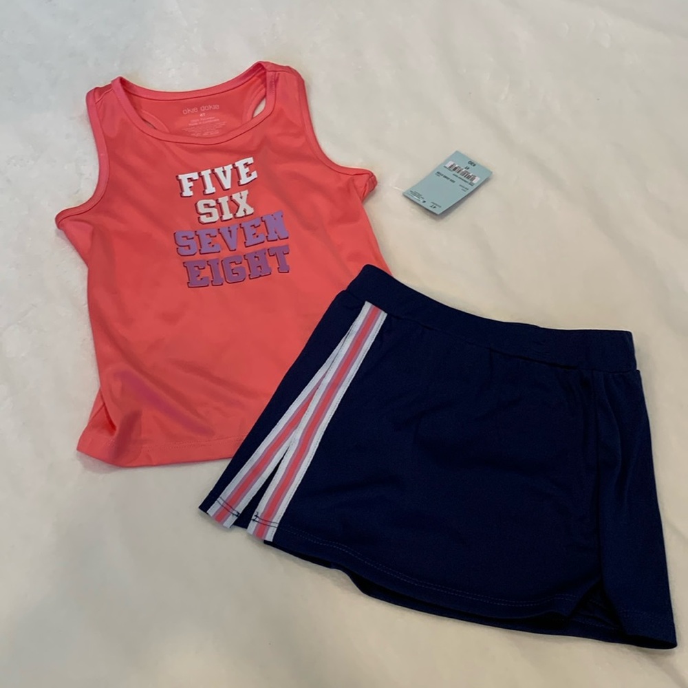 Okie Dokie 4T Matching Set NWT